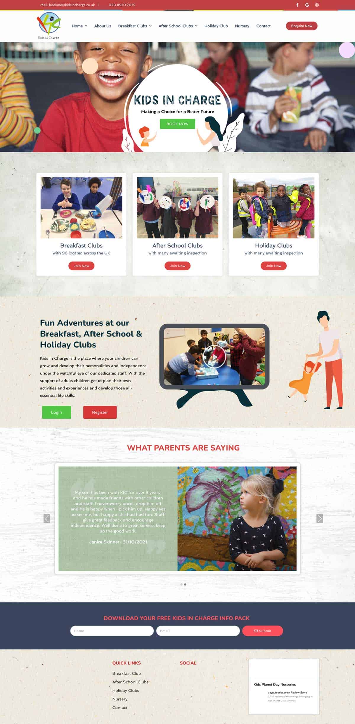 Kids in Charge Preschool