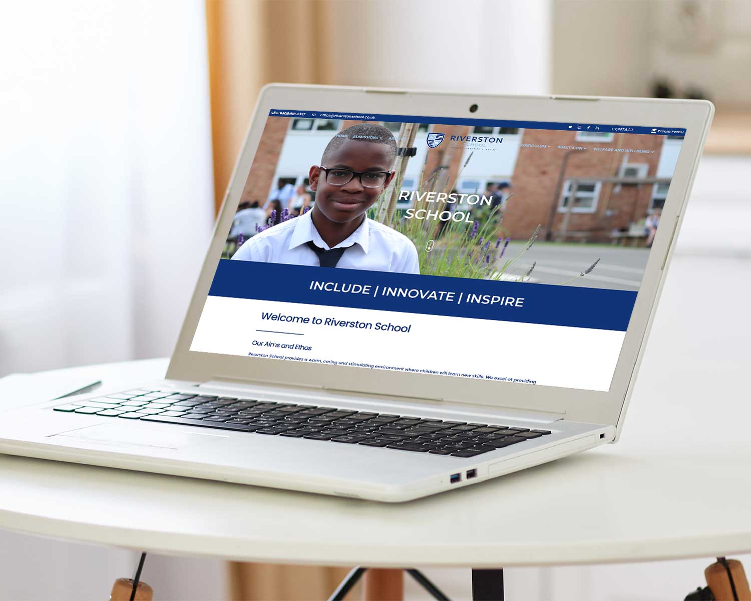 Web Design For Riverston School
