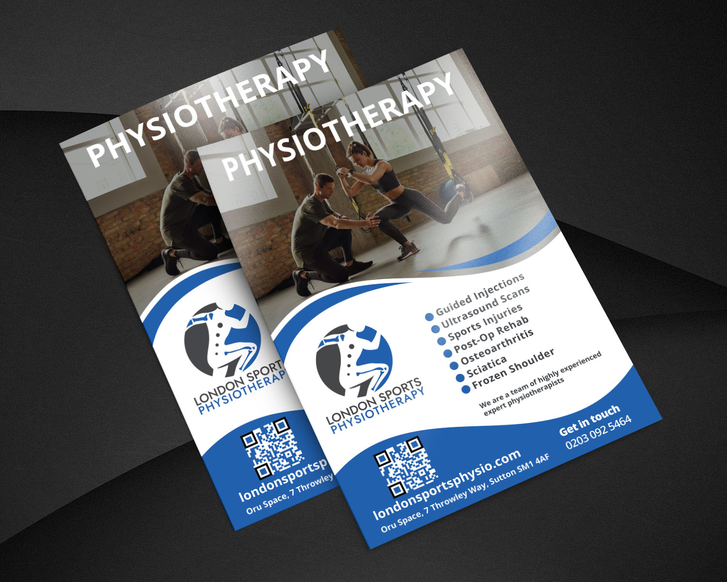 A4 Flyer Three Girls Media Surrey